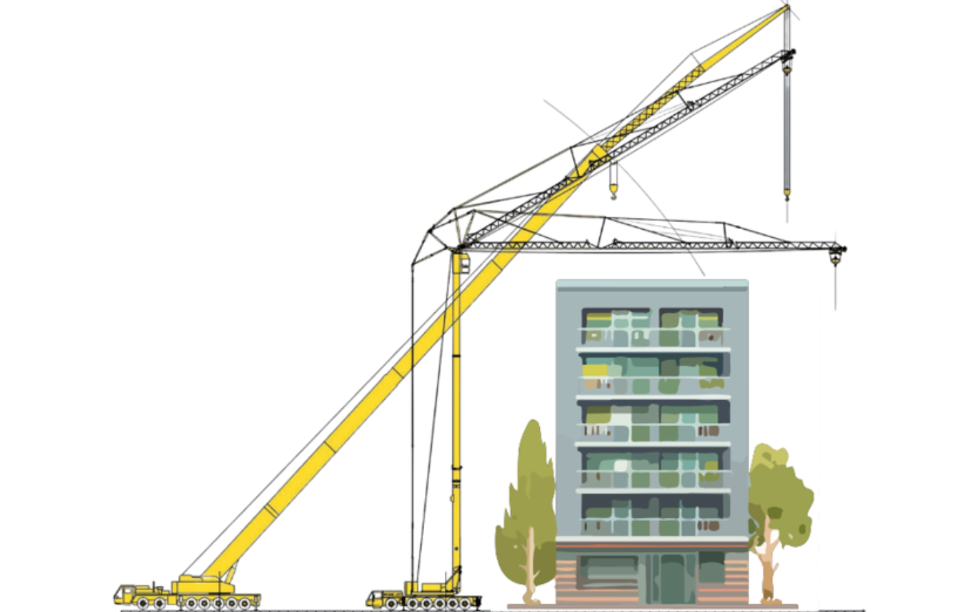9 Spierings Mobile Cranes